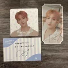 seventeen ドギョム　セブチカフェ　特典