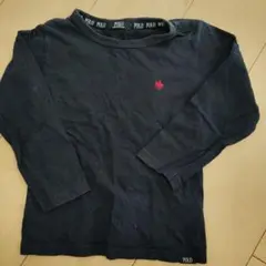 POLO ネイビー 長袖Tシャツ