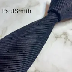 Paul Smith 黒 ストライプ ネクタイ