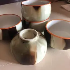 昭和レトロ 湯のみ 5個セット
