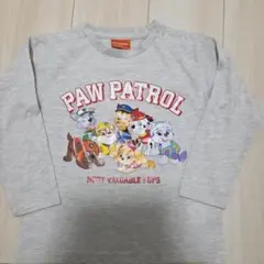 PAW PATROL 長袖カットソー グレー