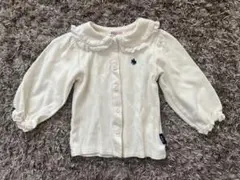 Polo Ralph Lauren フリル付きカーディガン