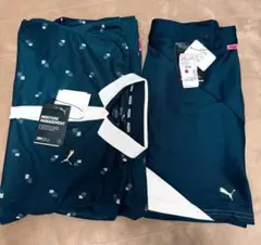 PUMA DRI-CELL ネイビー M ハーフパンツセット