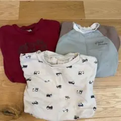 プティマイン　トレーナー3点セット 車柄