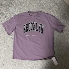 BROOKLYN NEW YORK CITY ロゴTシャツ パープル値下げのサムネイル