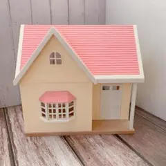 レア❗️シルバニア 森のマーケット限定　きいちご林のお家　ピンク屋根