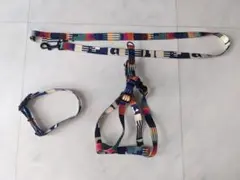 新品　犬用ハーネス・リード・首輪セット