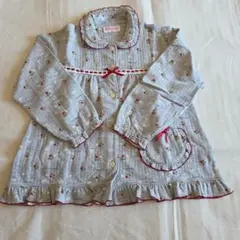 crèscere フラワー柄 パジャマ 150cm　厚手