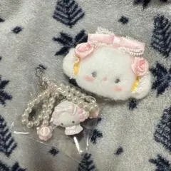 サンリオ ホワイトフリルデザインシリーズ シークレットストラップ こぎみゅん