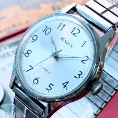 BallWatch ADMES 自動巻き ヴィンテージ ブラックダイヤル 稼働品