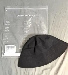 【激レア】【別注】comesandgoes HAT black&white 激レア】【別注】comesandgoes HAT black&white | Mercari