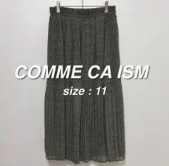 COMME CA ISM プリーツスカート 11 L レオパード リバーシブルのサムネイル