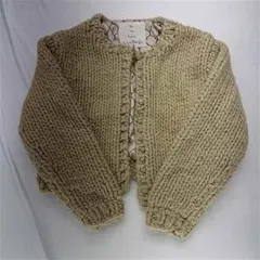 ★Sea Room lynn ニットカーディガン ベージュ系 レディース