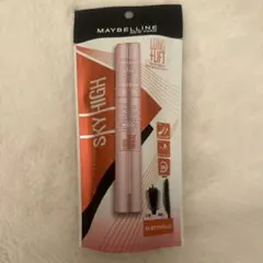 【新品・未使用】メイベリン スカイハイ マスカラ 04ゆうやけオレンジ