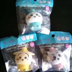 新品　ちいかわ　ソフビインテリアマスコット ハチワレ　うさぎ　3個　セット　妖精