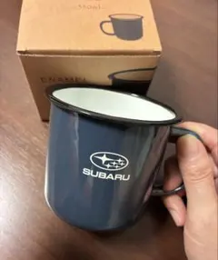 新品・未使用 SUBARU エナメルマグカップ 350mlのサムネイル