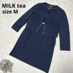 MILK tea セレモニースーツ ジャケット ワンピース 授乳服 フォーマル