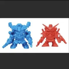 ガンダム ガシャポン戦士ZERO 01 ジークアクスB 赤いガンダム B 2種