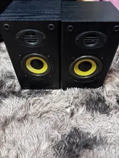 HOMESOUND MS-210Jアンプ 搭載モニタースピーカー2台のサムネイル