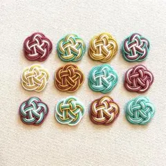 【水引】梅結び 3本取り　ピンク×水色☆