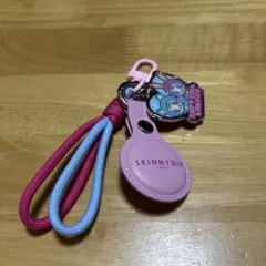 SKINNYDIP バッグチャーム　AirTag用ポーチ　メゾピアノ