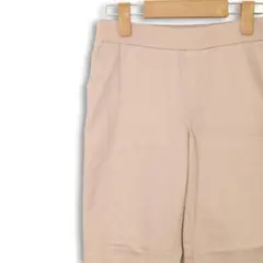 DHC テーパードパンツ ベージュ ストレッチ オフィスカジュアル きれいめのサムネイル
