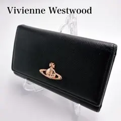 ヴィヴィアンウエストウッド キーケース オーブ　レザー ブラック ピンクゴールド