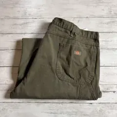 ケ*ル様 Dickies ディッキーズ ペインターパンツ モスグリーン W44