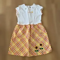 ⭐️ 値下げミキハウス 半袖ワンピース 120cm