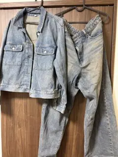 デニムセットアップ　GU