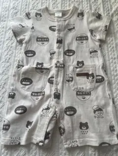 【美品】バースデイ futafuta 半袖ロンパース 80cm