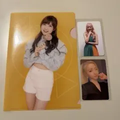 IZ*ONE 本田仁美 トレカ＆ミニクリアファイルセット