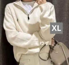 【大人気】POLO RALPH LAUREN：ハーフジップニット　セーター