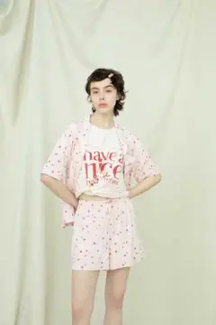snidel home ルームウェア ショートパンツ ピンクのサムネイル