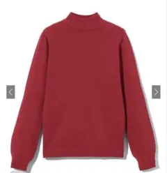 GRL グレイルカシミヤタッチハイネックニット トップス［Cu233］レッド