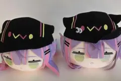 ホロライブ 寝そべり　ぬいぐるみ 常闇トワ 合計2点セット
