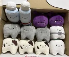 にっこりーノ クオリア 元気なカラダのぬいぐるみ コンプリート セット
