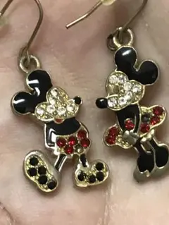 ミッキーマウス &ミニーマウスピアス
