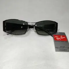Ray-Ban ブラック スクエアサングラス