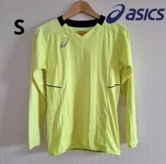 asics　アシックス　S　長袖Tシャツ　トレーニングシャツ　プラシャツ