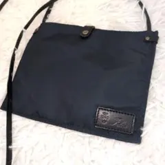 〇極美品〇Felisi サコッシュ ショルダーバッグ ネイビー