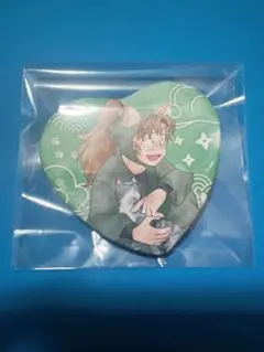 忍たま乱太郎inナンジャタウン　ハート缶バッジ　善法寺伊作