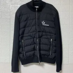 モンクレ MAGLIA CARDIGAN ニット切替ダウンジャケット XXL