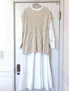 未使用♡LOWRYS FARM ベストセットワンピ