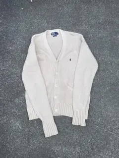値下げ‼️Polo by Ralph Lauren ベージュカーディガン
