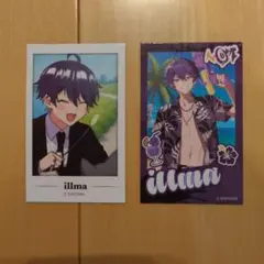 シクフォニ　いるま　チェキ風カード2枚セット