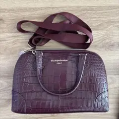 新品♡　モーダプリンチペ 　ハンドバッグ　ショルダーバッグ2way　赤紫　紫