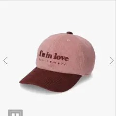 美品✩未使用　帽子 ハット kaorinomori ☆コルキャップ　くすみピンク