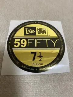 ニューエラ　キャップ　ステッカーシール　1/2のサムネイル