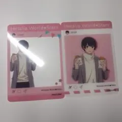 ヘタリア World☆Stars 日本 クリアカード 2枚セット